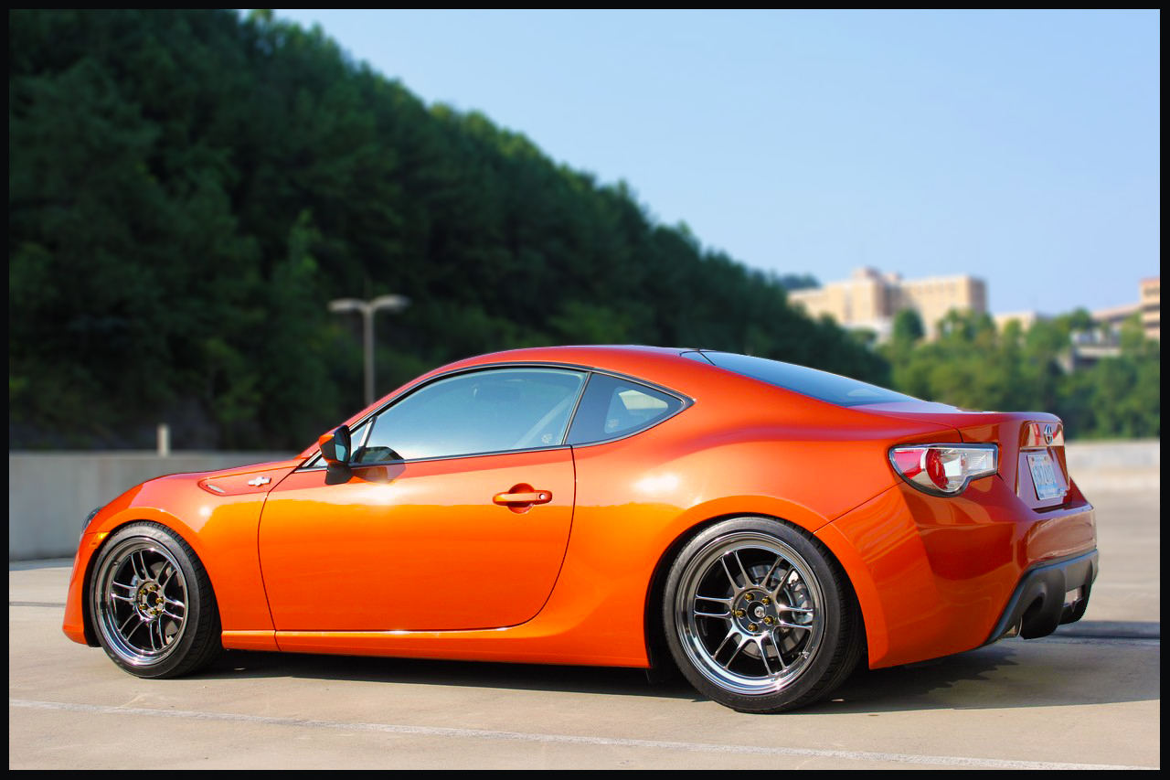 photo 2 Scion FR-S custom wheels Enkei RPF1 18x, ET , tire size 255/35 R18. x ET 