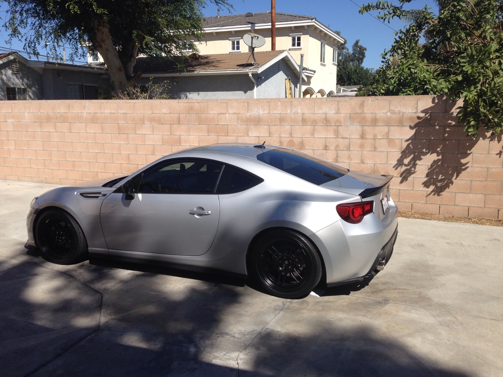 photo 1 Subaru BRZ custom wheels Enkei RPF1 18x, ET , tire size 255/35 R18. x ET