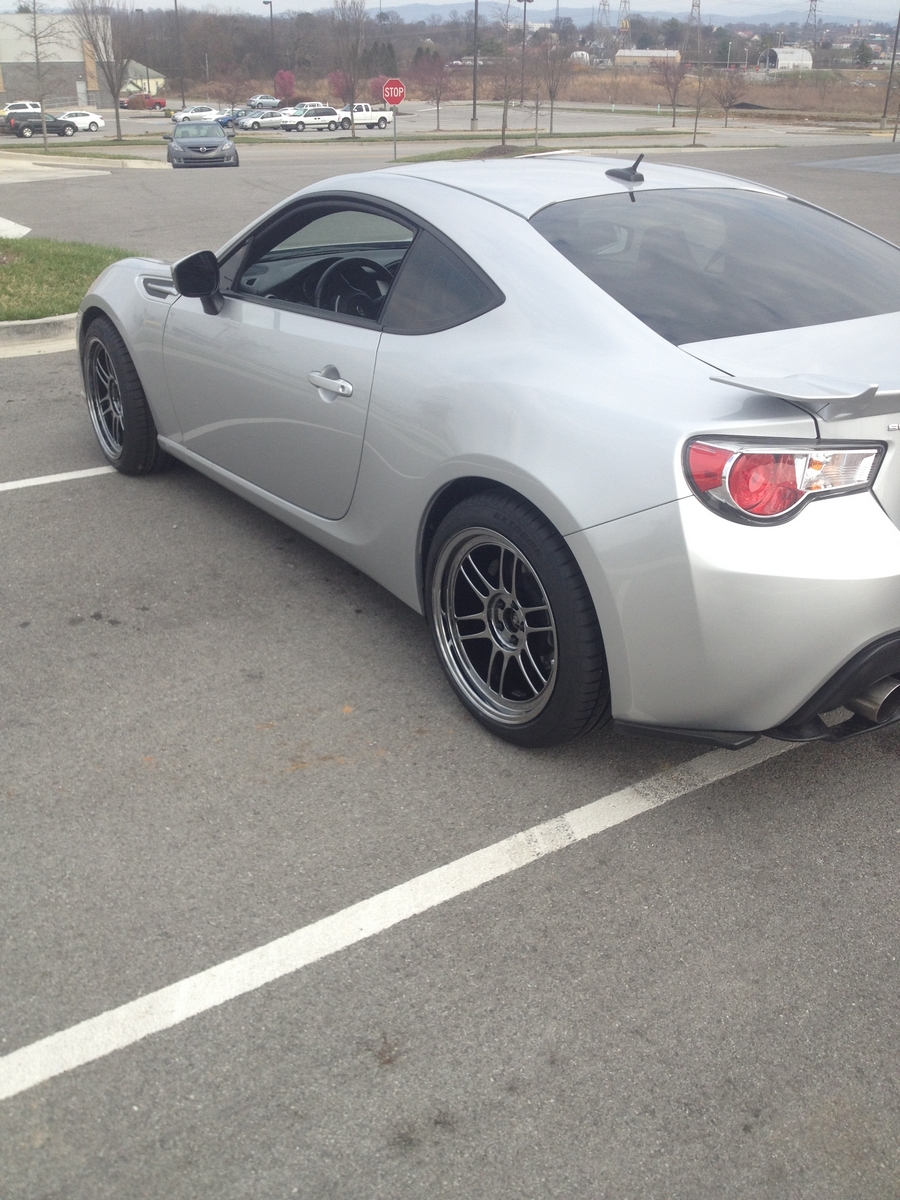 photo 3 Subaru BRZ custom wheels Enkei RPF1 18x9.5, ET +38, tire size 245/40 R18. x ET 
