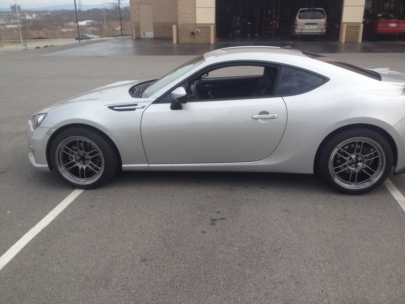photo 6 Subaru BRZ custom wheels Enkei RPF1 18x9.5, ET +38, tire size 245/40 R18. x ET 