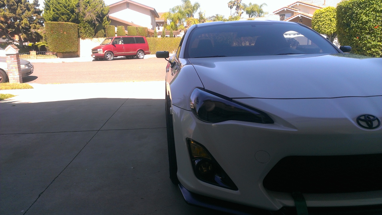 photo 2 Scion FR-S custom wheels Enkei RPF1 18x9.5, ET +38, tire size 245/40 R18. x ET 