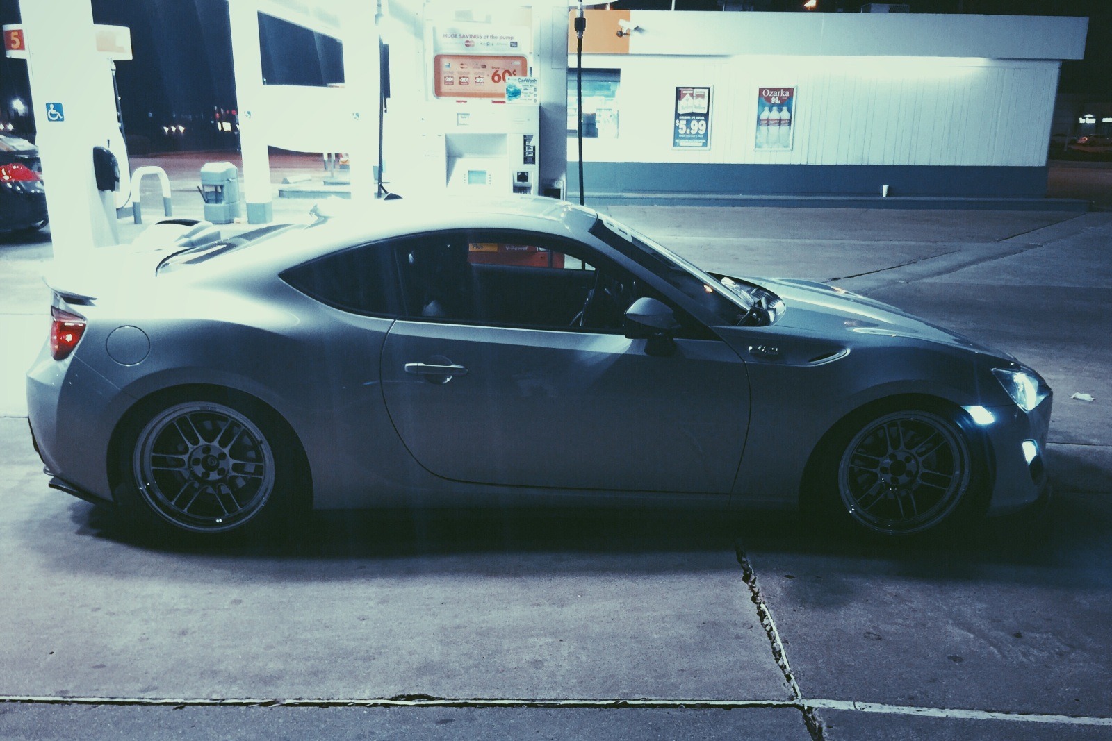 photo 2 Scion FR-S custom wheels Enkei RPF1 18x9.5, ET +38, tire size 245/35 R18. x ET