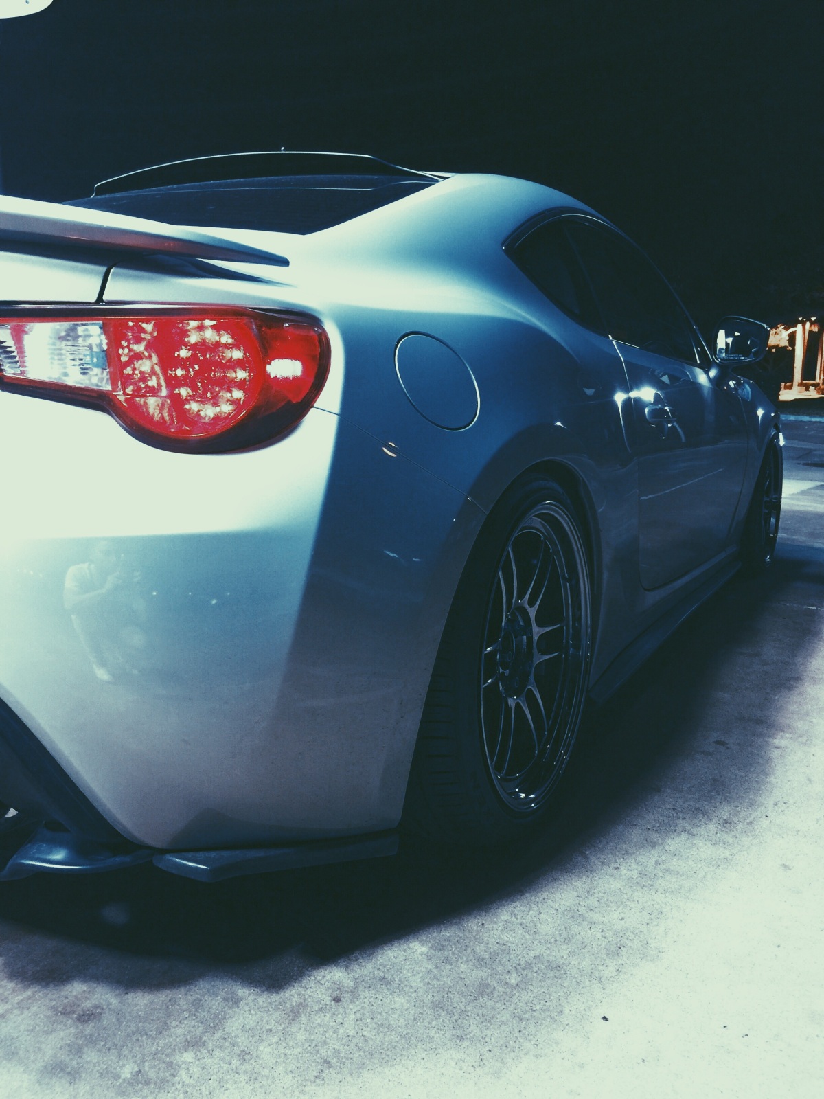 photo 1 Scion FR-S custom wheels Enkei RPF1 18x9.5, ET +38, tire size 245/35 R18. x ET