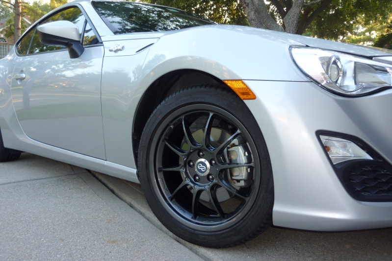 photo 1 Scion FR-S custom wheels Enkei RPF1 Type-II 17x7.0, ET +48, tire size X R17. x ET 