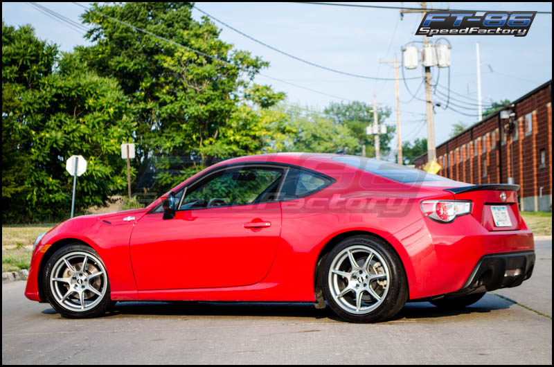photo 2 Scion FR-S custom wheels Enkei RS+M 17x8.0, ET +35, tire size 225/45 R17. x ET 