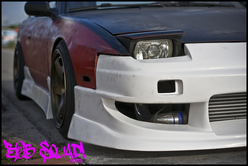 photo 1 Nissan S13 custom wheels 17x9.5, ET +7, tire size 215/45 R17. 17x9.5 ET-13 225/45 R17