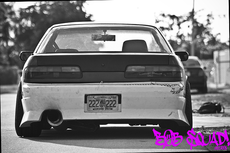 photo 2 Nissan S13 custom wheels 17x9.5, ET +7, tire size 215/45 R17. 17x9.5 ET-13 225/45 R17