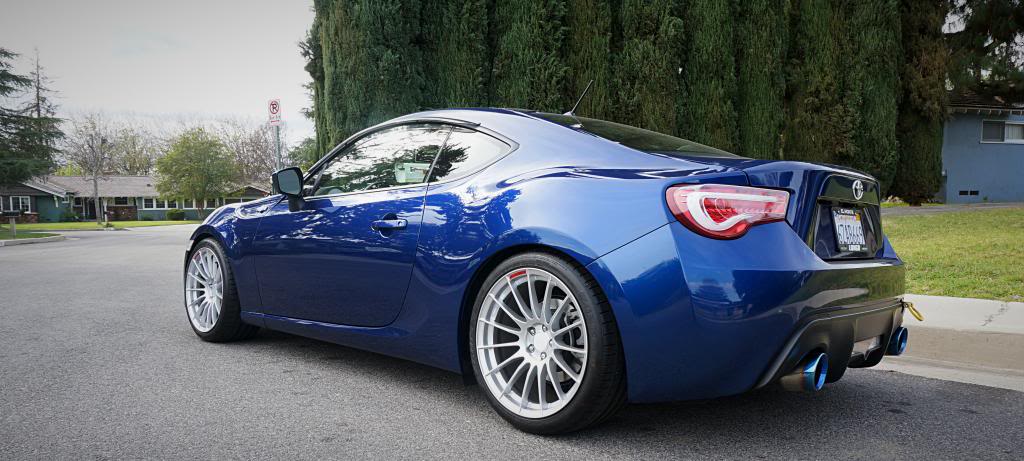 photo 1 Scion FR-S custom wheels Enkei RS05RR 18x9.5, ET +43, tire size 255/35 R18. x ET 