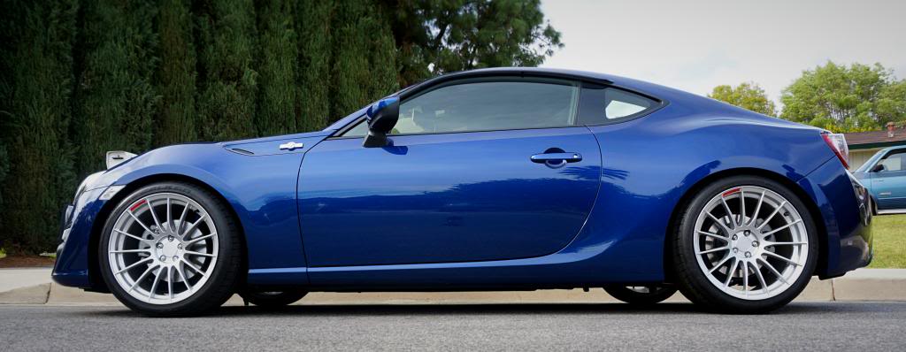 photo 2 Scion FR-S custom wheels Enkei RS05RR 18x9.5, ET +43, tire size 255/35 R18. x ET 