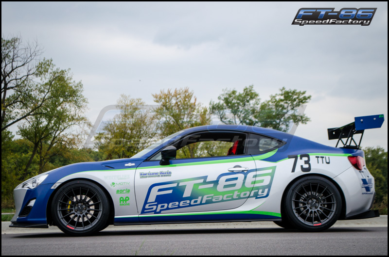 photo 2 Scion FR-S custom wheels Enkei RS05RR 18x9.5, ET +43, tire size 265/35 R18. x ET 