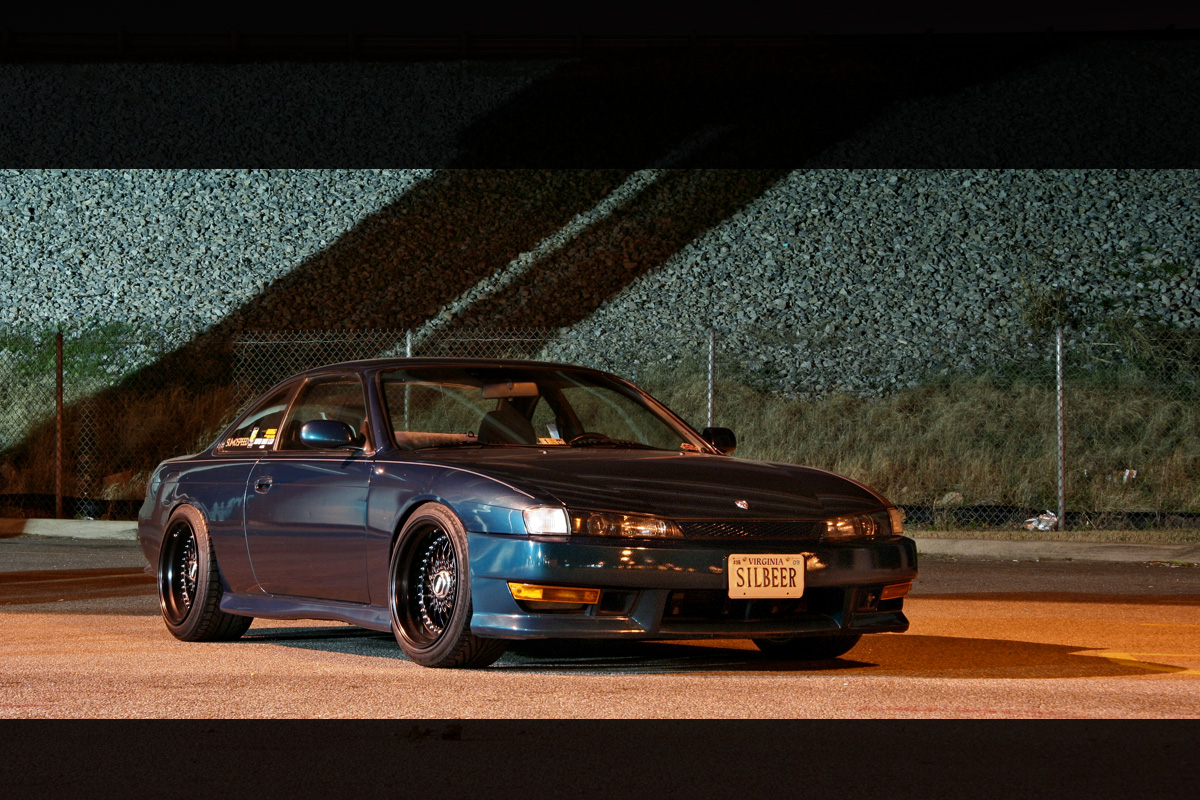 photo 1 Nissan S14 custom wheels BBS RS 17x10.0, ET +7, tire size 245/40 R17. 17x11.0 ET+12 255/40 R17