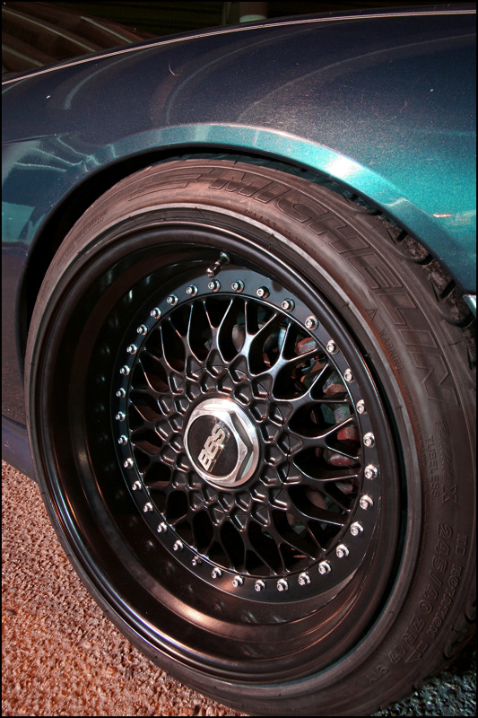 photo 3 Nissan S14 custom wheels BBS RS 17x10.0, ET +7, tire size 245/40 R17. 17x11.0 ET+12 255/40 R17