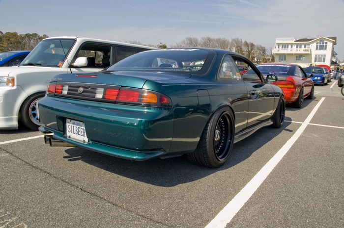 photo 5 Nissan S14 custom wheels BBS RS 17x10.0, ET +7, tire size 245/40 R17. 17x11.0 ET+12 255/40 R17