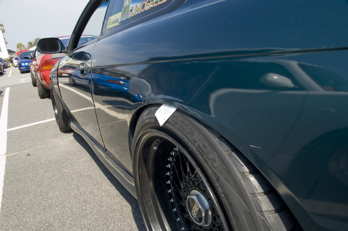 photo 6 Nissan S14 custom wheels BBS RS 17x10.0, ET +7, tire size 245/40 R17. 17x11.0 ET+12 255/40 R17