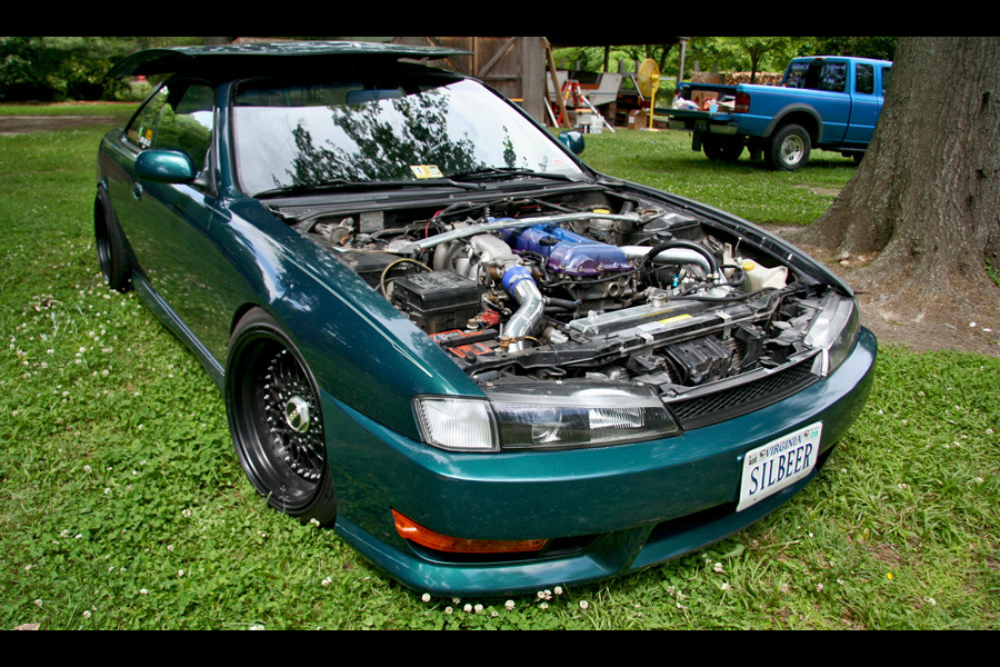 photo 11 Nissan S14 custom wheels BBS RS 17x10.0, ET +7, tire size 245/40 R17. 17x11.0 ET+12 255/40 R17