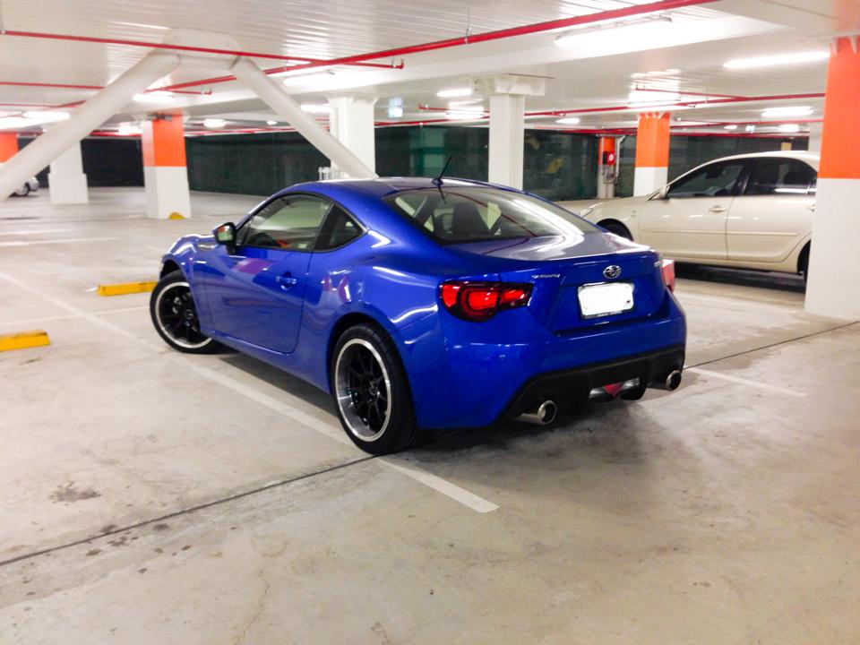 photo 2 Subaru BRZ custom wheels Enkei Tenjin 18x8.5, ET +45, tire size 235/40 R18. 18x9.5 ET+45 265/35 R18