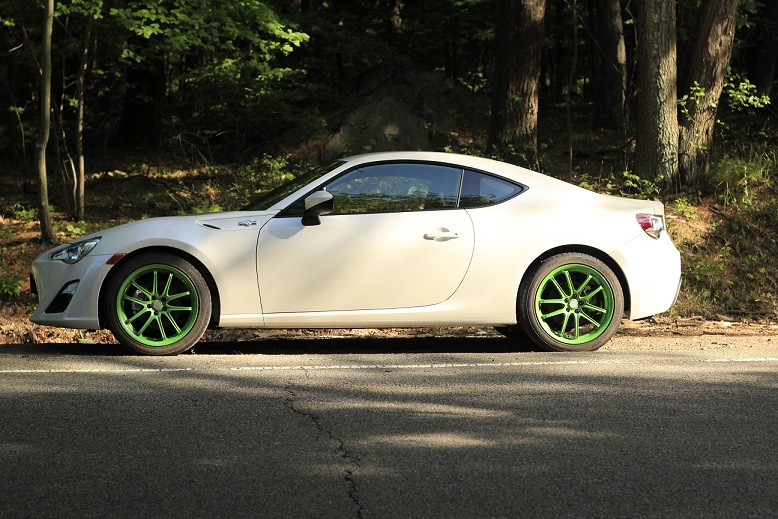photo 3 Scion FR-S custom wheels Enkei ZR1 18x8.0, ET +35, tire size 225/45 R18. x ET 