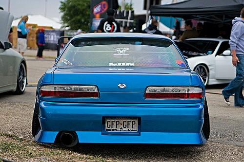 photo 9 Nissan S13 custom wheels WORK Bersaglio Mesh 18x10.0, ET -30, tire size 225/35 R18. 18x12.0 ET-17 265/35 R18