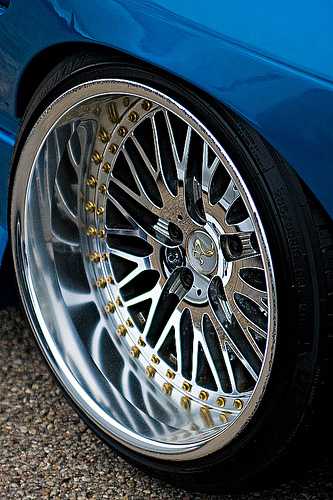 photo 13 Nissan S13 custom wheels WORK Bersaglio Mesh 18x10.0, ET -30, tire size 225/35 R18. 18x12.0 ET-17 265/35 R18