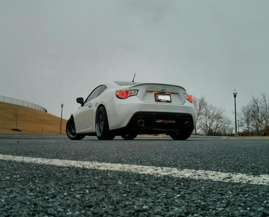 photo 2 Scion FR-S custom wheels Enkei RPF1 17x9.0, ET +35, tire size 245/40 R17. x ET