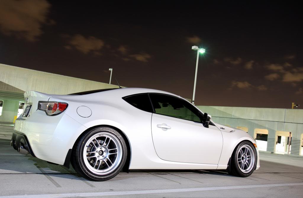 photo 1 Scion FR-S custom wheels Enkei RPF1 17x9.0, ET +35, tire size 255/40 R17. x ET 
