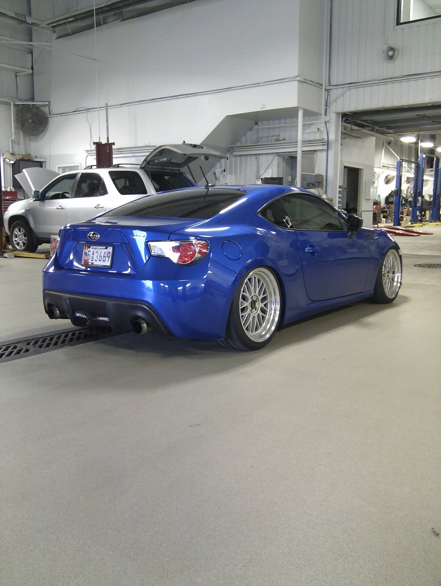photo 2 Subaru BRZ custom wheels ESM 004 19x8.5, ET +32, tire size 235/35 R19. 19x9.5 ET+38 255/35 R19