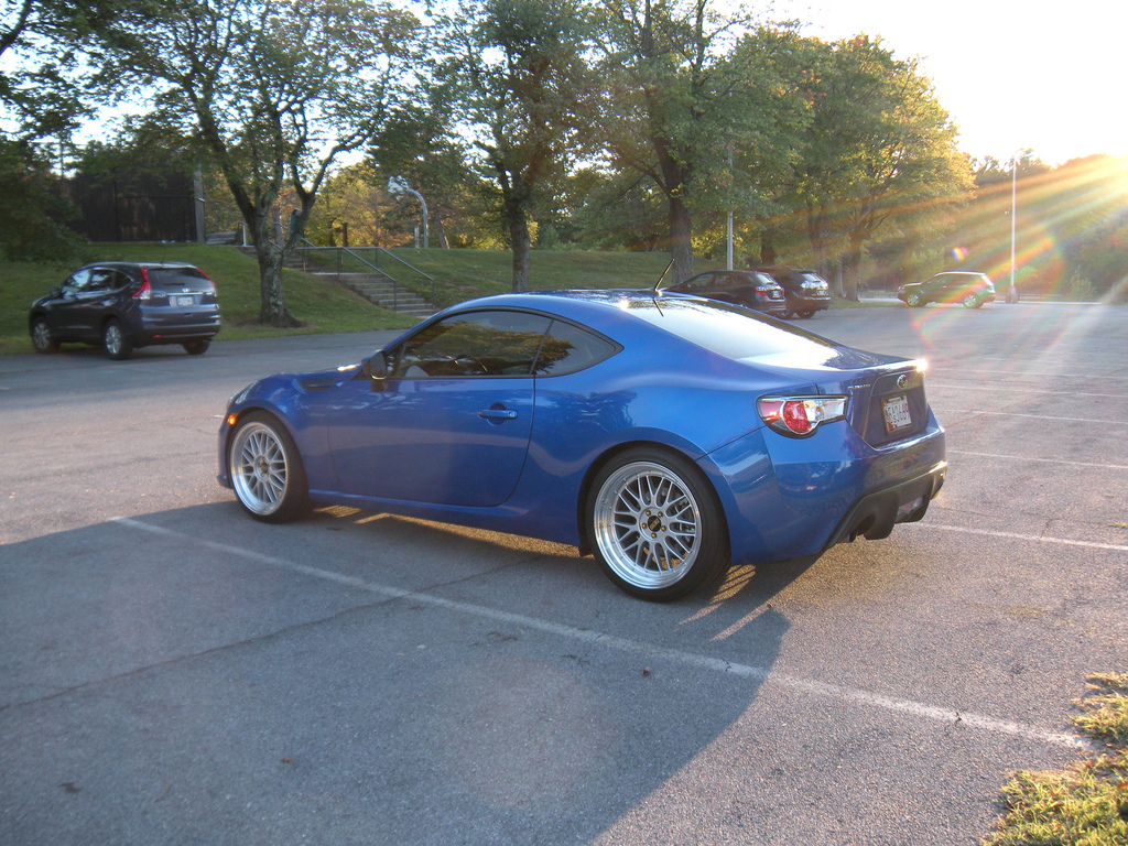 photo 6 Subaru BRZ custom wheels ESM 004 19x8.5, ET +32, tire size 235/35 R19. 19x9.5 ET+38 255/35 R19