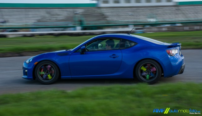 photo 2 Subaru BRZ custom wheels Fast Hayaku 17x9.0, ET +35, tire size 235/45 R17. x ET 245/40 R