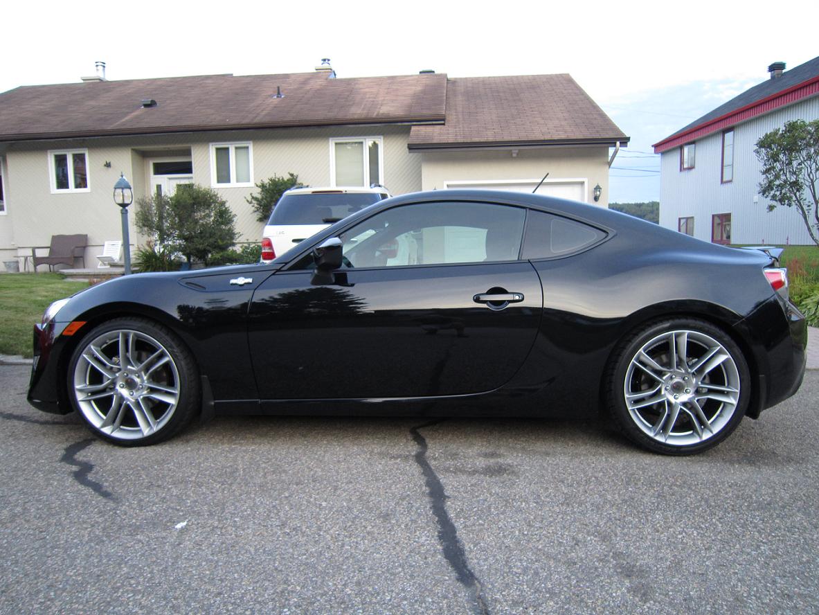 photo 4 Scion FR-S custom wheels Five:AD S7:F 19x8.5, ET +45, tire size 225/35 R19. x ET 245/35 R