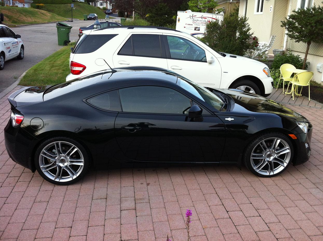 photo 5 Scion FR-S custom wheels Five:AD S7:F 19x8.5, ET +45, tire size 225/35 R19. x ET 245/35 R