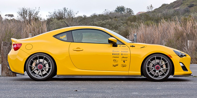 photo 4 Scion FR-S custom wheels Forgeline GA1R 19x9.0, ET +45, tire size X R19. 19x10.0 ET+47 
