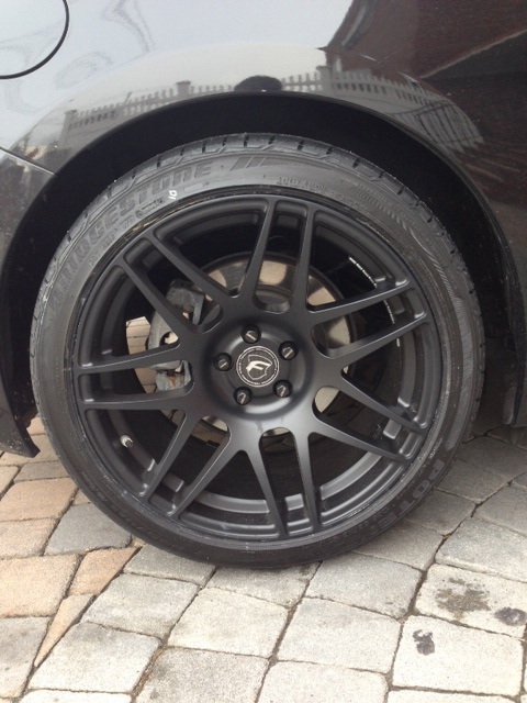 photo 1 Scion FR-S custom wheels Forgestar F14 18x8.5, ET +38, tire size 235/40 R18. 18x9.5 ET+38 265/35 R18
