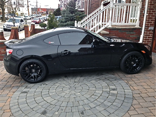 photo 4 Scion FR-S custom wheels Forgestar F14 18x8.5, ET +38, tire size 235/40 R18. 18x9.5 ET+38 265/35 R18
