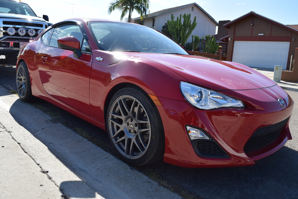 photo 1 Scion FR-S custom wheels Forgestar F14 18x8.5, ET , tire size 225/40 R18. 18x9.5 ET 255/35 R18