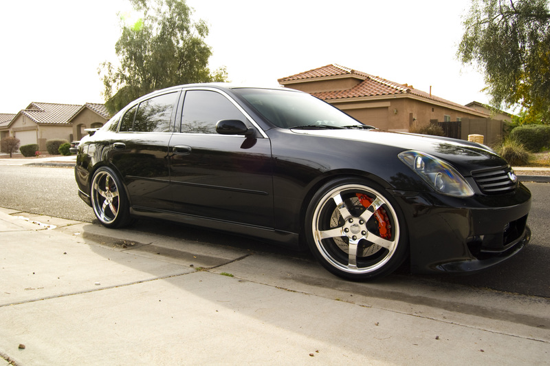 photo 1 Infiniti G35 custom wheels iforged Aero 20x8.5, ET +35, tire size 245/35 R20. 20x10.0 ET+37 275/30 R20