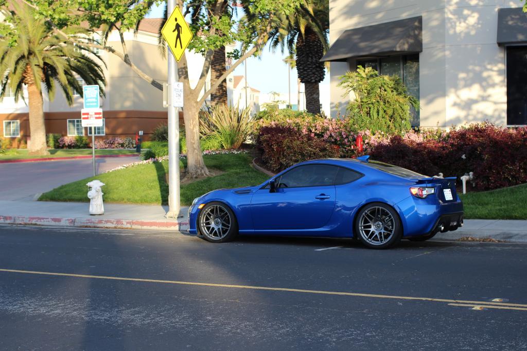 photo 4 Subaru BRZ custom wheels Forgestar F14 19x8.5, ET +35, tire size X R19. 19x9.5 ET+38