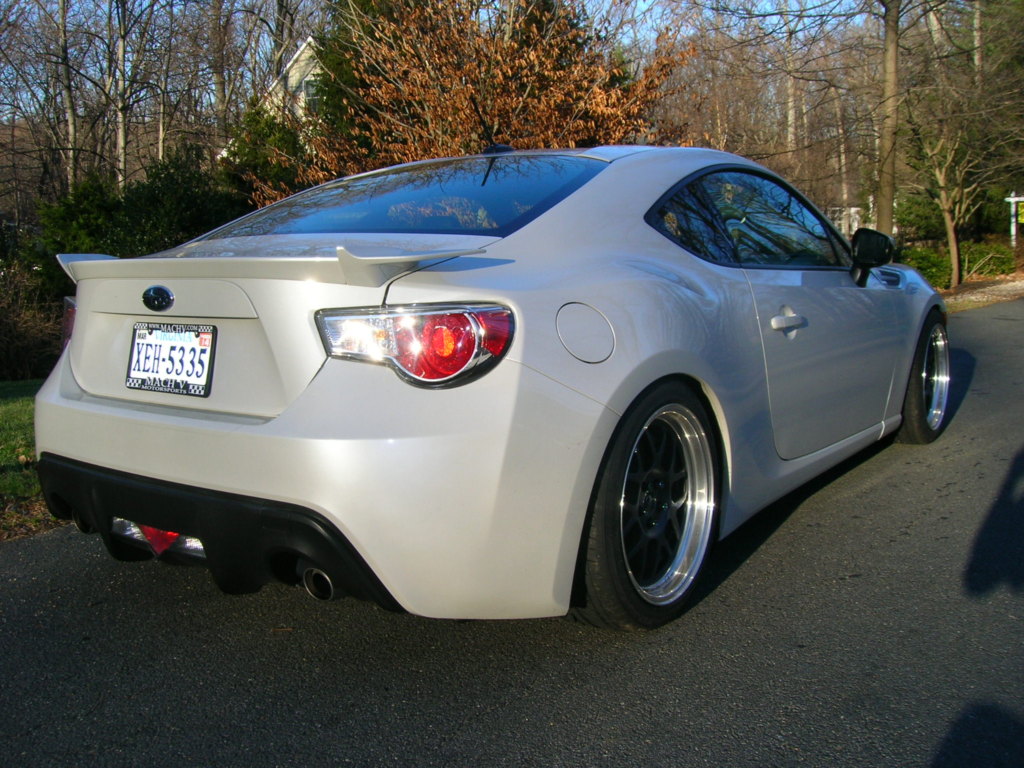 photo 4 Subaru BRZ custom wheels Forgestar F14F 17x9.5, ET +38, tire size 245/40 R17. x ET 