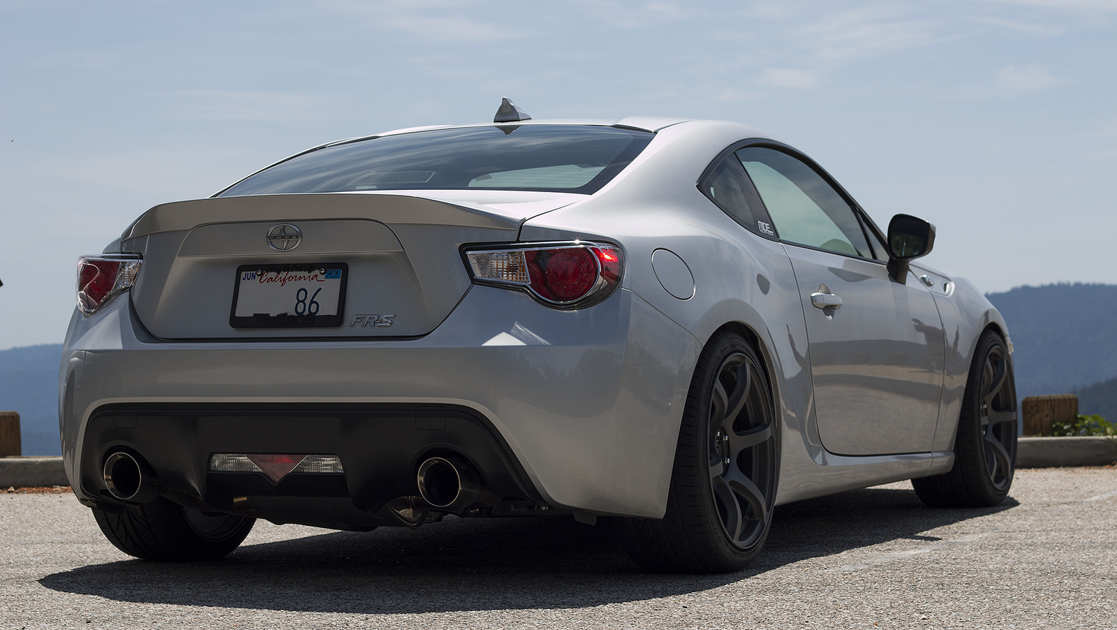 photo 3 Scion FR-S custom wheels Gram Lights 57C6 18x9.5, ET +40, tire size 255/35 R18. x ET 