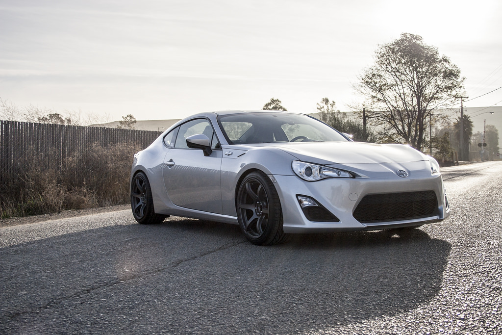 photo 5 Scion FR-S custom wheels Gram Lights 57C6 18x9.5, ET +40, tire size 255/35 R18. x ET 