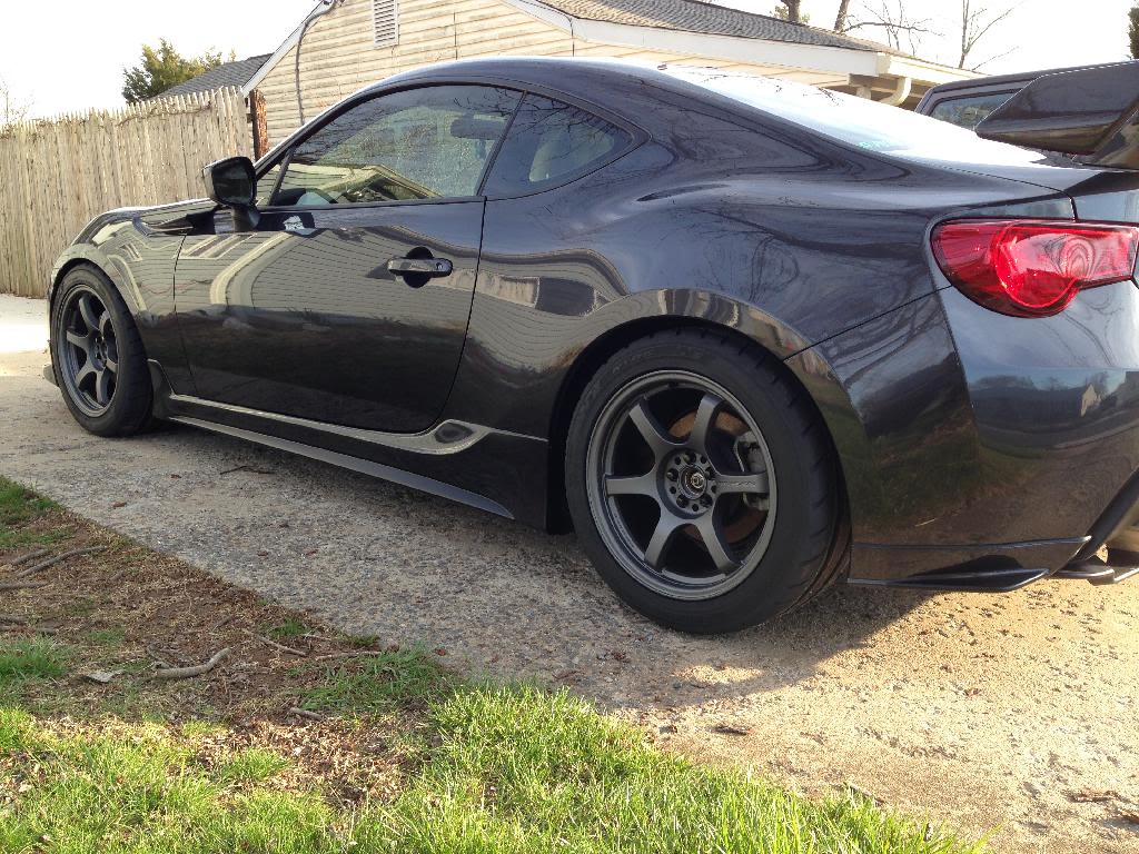 photo 2 Scion FR-S custom wheels Gram Lights 57DR 17x9.0, ET +35, tire size 255/40 R17. x ET 