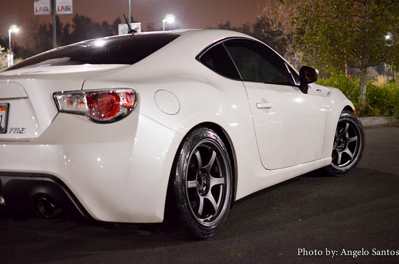 photo 4 Scion FR-S custom wheels Gram Lights 57DR 17x9.0, ET +38, tire size 225/45 R17. x ET 