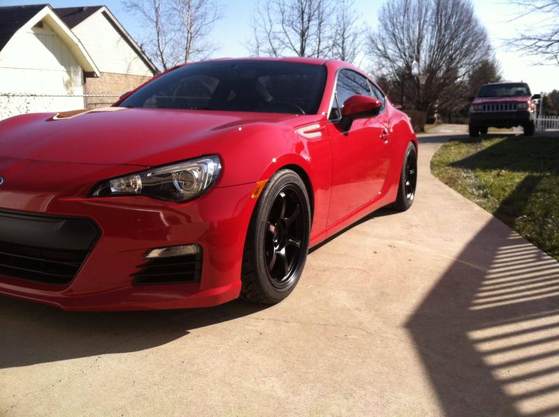 photo 3 Subaru BRZ custom wheels Gram Lights 57DR 17x9.0, ET +38, tire size 245/40 R17. x ET 