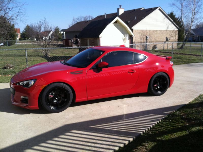 photo 4 Subaru BRZ custom wheels Gram Lights 57DR 17x9.0, ET +38, tire size 245/40 R17. x ET 