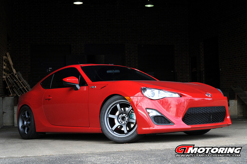 photo 1 Scion FR-S custom wheels Gram Lights 57DR 17x9.0, ET +38, tire size 255/40 R17. x ET 
