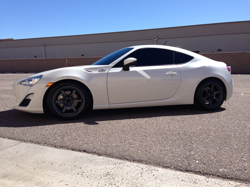 photo 2 Scion FR-S custom wheels Gram Lights 57DR 17x9.0, ET +38, tire size 245/40 R17. x ET 