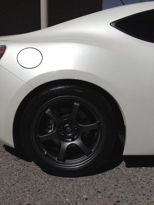 photo 4 Scion FR-S custom wheels Gram Lights 57DR 17x9.0, ET +38, tire size 245/40 R17. x ET 
