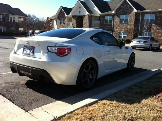 photo 3 Scion FR-S custom wheels Gram Lights 57DR 18x8.5, ET +38, tire size 235/40 R18. x ET 