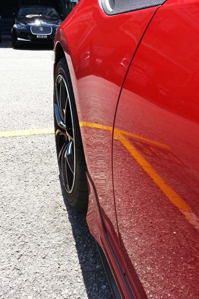 photo 5 Subaru BRZ custom wheels Gram Lights 57FXX 18x8.0, ET +45, tire size 225/40 R18. x ET
