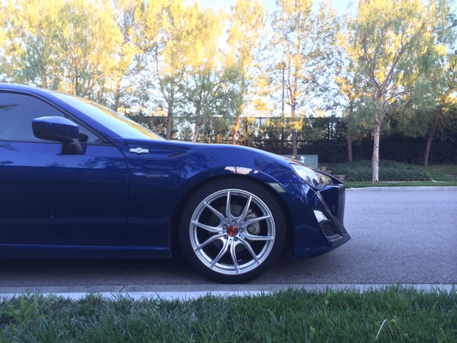 photo 3 Scion FR-S custom wheels Gram Lights 57FXX 18x8.5, ET +45, tire size 225/40 R18. x ET 