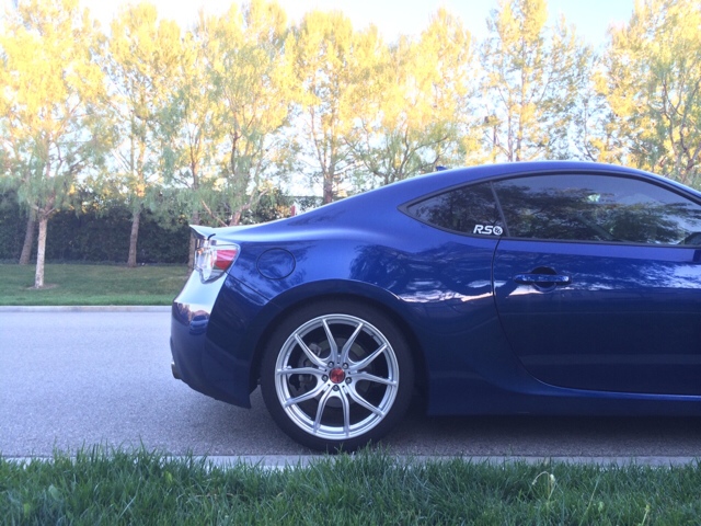 photo 5 Scion FR-S custom wheels Gram Lights 57FXX 18x8.5, ET +45, tire size 225/40 R18. x ET 